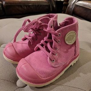 Pink Palladium toddler boots toddler size 6